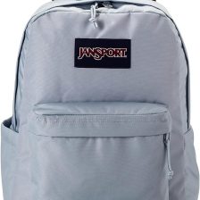 JanSport SuperBreak Plus Backpack with Padded 15-inch Laptop Sleeve and Integrated Bottle Pocket - Spacious and Durable Daypack for Work and Travel - Blue Dusk