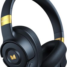 Monster Persona SE ANC Active Noise Cancelling Headphones, Over Ear Bluetooth Headphones Wireless, 60H Playtime, HiFi Stereo Audio, Deep Bass, Built-in Mic, Memory Foam Ear Cups for Home (Blue)